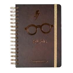 Agenda Harry Potter Journal, A5, 90 de file, spirala exterioara, cu elastic si buzunar interior CTFBA50020 clb.ro imagine 2022