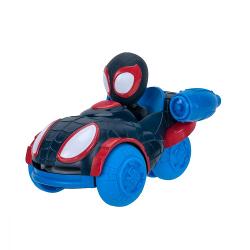 Figurina spidey, cu masinuta, little vehicle snf0007