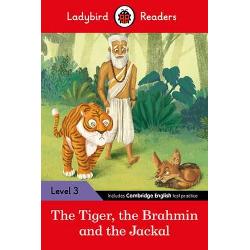 The Tiger The Brahmin and the Jackal a Level 3 Reader is A1 in the CEFR framework and includes practice for the Cambridge English A1 Movers tests The longer text is made up of sentences with up to three clauses some expression of future meaning comparisons contractions and relative clausesA tiger walked into a trap Then a kind Brahmin came Please help me said the tiger