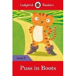 There was a cat whose name was Puss and he could talk Puss had an idea to help his master so his master gave Puss some boots and a bagLadybird Readers is a graded reading series of traditional tales popular characters modern stories and non-fiction