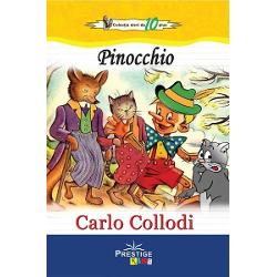 Pinocchio - este un roman pentru copii scris de autorul italian Carlo CollodiPrima jumatate a cartii a aparut in serial intre 1881 si 1883 si ulterior a fost asamblata si completata ca o carte pentru copii in februarie 1883Cartea povesteste aventurile unui personaj numit Pinocchio o marioneta care a prins viata si ale saracului sau tata un tamplar pe nume GeppettoRomanul este considerat un clasic al literaturii pentru copii si sta la baza multor opere de arta 