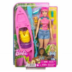 Papusa Barbie Camping cu accesorii MTHDF75