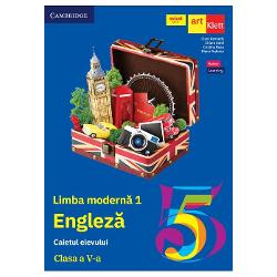 Caiet de limba engleza clasa a V a L1 (editia 2022)