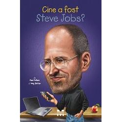      Un b&259;iat c&259;ruia îi pl&259;cea s&259; construiasc&259; &537;i s&259; repare obiecte      Un b&259;rbat care venea descul&539; la întâlnirile de afaceri      Un geniu care a schimbat modul în care comunic&259; omenirea  Toate cele de mai sus Afl&259; mai multe despre Steve Jobs din aceast&259; carte minunat ilustrat&259;