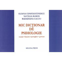 Mic dictionar de psihologie Roman francez portughez german