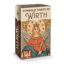 Lo Scarabeos line of pocket editions of the great publishing successes continues with the Mini version of the Symbolic Tarot of Wirth This is the deck designed by Oswald Wirth occultist esotericist and illustrator the last and greatest author of the French school of Tarot Inspired by Marseilles traditions and the studies of Eliphas Lévi Wirths Symbolic Tarot offers an incredible layering of meanings Numbers geometry colours and alchemical elements are just some of the keys 