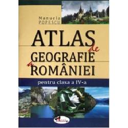 Atlas de geografie al Romaniei clasa a IV a A378