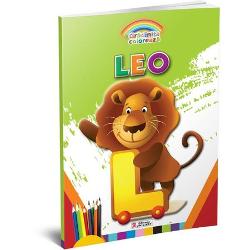 Carte de colorat Leo