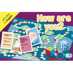 A great team game in which players mime draw and answer questionsabout the human body health nutrition and daily healthy habits suchas sports Are you ready to playThe box contains• a playing board;• a numbered dice;• a dice with coloured faces;• 132 game cards divided in six categories;• a teacher’s booklet