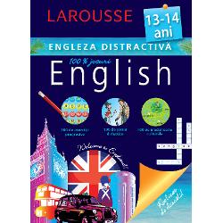 Cartea este conceputa de specialistii Larousse pentru copiii de 13-14 ani care studiaza limba englezaContine exercitii progresive jocuri didactice medalioane culturale·         Recapitularea unor notiuni gramaticale esentiale·         Exercitii adaptate in vederea aplicarii cunostintelor ·         Jocuri 