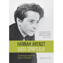 În 1973 Hannah Arendt devenea prima femeie care conferen&539;ia la prestigioasele Gifford Lectures o serie anual&259; de conferin&539;e ini&539;iat&259; în 1888 ce urm&259;re&537;te „s&259; promoveze &537;i s&259; r&259;spândeasc&259; studiul teologiei naturale în sensul cel mai larg al termenului“ îmbinând &537;tiin&539;a filozofia &537;i spiritualitatea Preg&259;tindu-le pentru publicare Hannah Arendt &537;i-a extins 