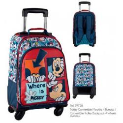 Troler gradinita 4r 47cm where is mickey 29728