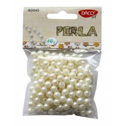 40gr margelute perle; material plastic; dimensiuni 8mm