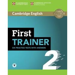 Six full practice tests plus easy-to-follow expert guidance and exam tips designed to guarantee exam successFirst Trainer 2 with answers with Audio is the perfect companion for Cambridge English First The first two tests are fully guided with tips and advice on how to tackle each paper Extra practice activities informed by a bank of real candidates exam papers focus on areas where students typically need most help Answer key with clear 