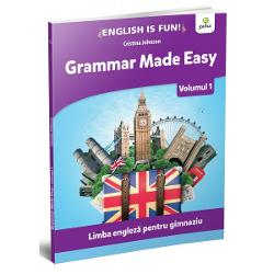 Grammar Made Easy este o lucrare în dou&259; volume dedicat&259; elevilor de gimnaziu care î&537;i doresc s&259; aprofundeze gramatica limbii engleze Fiecare subiect este explicat clar &537;i succint cu exemple Verificarea însu&537;irii cuno&537;tin&539;elor se face prin exerci&539;ii diverse iar la finalul fiec&259;rui capitol exist&259; o sec&539;iune 