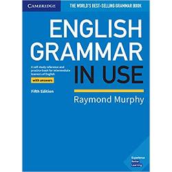 Raymond Murphys English Grammar in Use is the first choice for intermediate B1-B2 learners and covers all the grammar you will need at this level This book with answers has clear explanations and practice exercises that have helped millions of people around the world improve their English It is perfect for self-study and can also be used by teachers as a supplementary book in classrooms