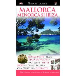 Mallorca Perla Mediteranei este o insula a contrastelor de la frumuseti ale naturii inca neatinse cu munti tarmuri stancoase si plaje cu nisip fin la orase turistice aglomerate si exclusiviste precum Palma de Mallorca Insulele Baleare au insa si o sora mai mica a Insulei Mallorca Insula Menorca un loc recomandat celor carora nu le place agitatia un loc ce a fost declarat rezervatie biosferica mondiala de catre UNESCO un loc linistit un loc ce contrasteaza cu Party Island Insula 
