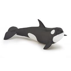 Figurina Papo-Pui balena ucigasa este o jucarie pentru copiiDimensiune&160;12 cm; Recomandat 3 ani