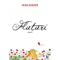 Romanul Fluturi un fenomen fara precedent aduce odata cu acest ultim volum deznodamantul povestii de iubire dintre Irina si Robert Protagonistii se confrunta acum cu tensiuni ireconciliabile si cu sentimente devastatoare Irina Binder isi poarta cu magie cititorii prin meandrele unor suflete mistuite de pasiuni puternice si de slabiciuni profund umane Ce va prevala fiorul iubirii unice si desavarsite sau simtul datoriei fata de cei dragi Oare iubirea adevarata este imposibila