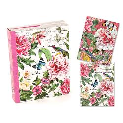Mdw set 12 felicitari peony staf227