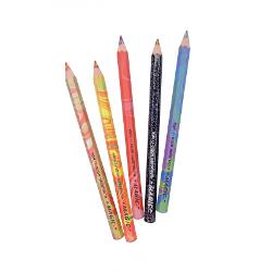   Creionul color Magic lasa o urma multicolora formand nuante si umbreCompozitia minei umbreste linia in asa fel incat sa lase urme diferite fara a fi necesara rotirea creionului in jurul axei saleChiar si o usoara schimbare a unghiului de desen va schimba diversitatea de culoriPentru a obtine efectul de umbra aveti nevoie de un singur instrument iar schimbarea unghiului de desen va avea efectul doritCompozitia speciala a 