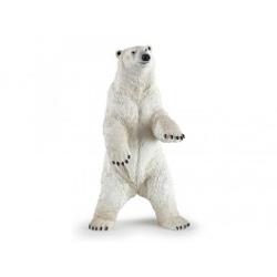 Urs polar in picioare - Figurina PapoJucaria Urs polar in picioare este o figurina pictata manual care aduce produsul foarte aproape de realitate prin cele mai mici detalii realizate cu o acuratete inaltaFigurina Urs polar in picioare poate fi o jucarie educationala pentru 