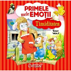 Cinci povestioare cu animale simpatice me&537;te&537;ugit ilustrate de Tony Wolf îi înva&539;&259; pe cei mici despre timiditate