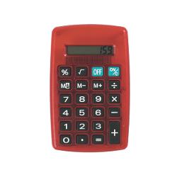 Calculator 8 digiti Ideal pentru scoala si birou  Functioneaza  cu baterii Are baterii incluse Format 7 x 115 cm Functii de baza radicali procent