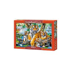 Puzzle Tigers by the stream Castorland la 120 de piese 13517