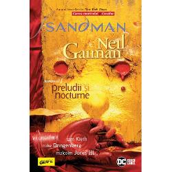 „Sandman are limpezimea basmelor &537;i subtilit&259;&539;ile subversive ale fic&539;iunii moderne de prim&259; mân&259;” — Stephen KingSandman capodopera lui Neil Gaiman unul dintre cele mai apreciate romane grafice ale tuturor timpurilor a impus un standard pentru un fantasy matur în domeniul benzilor desenate Seria Sandman a fost ilustrat&259; de mai mul&539;i arti&537;ti 