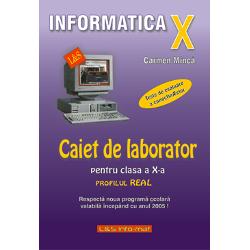 Informatica - Caiet de laborator pentru clasa a X-a - Profil real