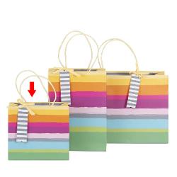 Punga Cadou Dungi Multicolore 18X16X8Cm - (204539) A204540
