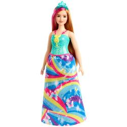 Barbie Papusa printesa Dreamtopia cu coronita albastra MTGJK12-GJK16