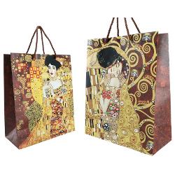 Punga cadou 40x30x15cm Klimt Kiss/Adele 0331701