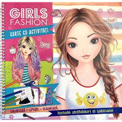 Girls fashion-carte cu activitati Personaje vesele din lumea animalelor enciclopedii jocuri amuzante planse cu abtibilduri dar si cele mai frumoase si indragite fabule si povestiri din toate timpurile Toate acestea si inca multe altele sunt editate cu drag si responsabilitate pentru cei mici de catre editura Flamingo