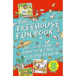 There are lots of laughs at every level in this third amazing activity book in the Treehouse Fun Book series – The Treehouse Fun Book 3 has stuff to write pictures to draw puzzles to solve and loads moreGrab your Treehouse passport and jump into the wonderful world of the bestselling Treehouse series by Andy Griffiths and Terry Denton Join Andy Terry and Jill for an activity adventure like no other as they combine animals create magical kingdoms time travel solve 