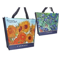 Sacosa Van Gogh Iris si Sunflowers 46x11x38cm 0219004