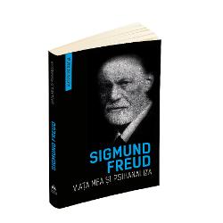 „Viata mea si psihanaliza publicata prima data in 1925 este scrisa de Freud in bine-cunoscutul sau stil convingator direct si sincer Pe langa colaborarile si controversele mai mult sau mai putin aprinse avute cu diferite figuri marcante ale psihologiei moderne printre care si CG Jung Freud isi expune propria dezvoltare intelectuala si profesionala ce coincide practic cu nasterea si dezvoltarea conceptelor si a metodei psihanalizei In cuvintele sale scrise in 1935 