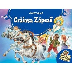 Craiasa Zapezii este o carte de tip Pop-up superb ilustrata Descopera aceasta poveste clasica in imagini tridimensionale spectaculoase