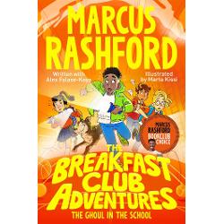 Marcus and the Breakfast Club Investigators are back in The Breakfast Club Adventures The Ghoul in the School From 1 bestselling author Marcus Rashford comes another exciting adventure full of fantastic friendships high-stakes mysteries and strange goings-on Written with Alex Falase-Koya and packed with tons of illustrations by Marta Kissi 