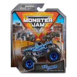 Masinuta metalica Monster Jam Blue Thunder Scara 1:64 6044941_20141168