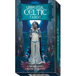 Uncover ancient Celtic secrets with this boldly original deck An excellent tool for any Pagan or Wiccan tarot reader the Universal Celtic Tarot features borderless cards that showcase the powerful and expressive artwork of Christina Scagliotti These cards are teeming with soulful energy and will make your readings more impactful and magical With a touch of surreal beauty combined with the rich greens and blues of the Celtic lands this breathtaking deck invites you into 
