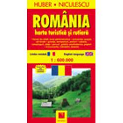 Harta Romania. Harta turistica si rutiera