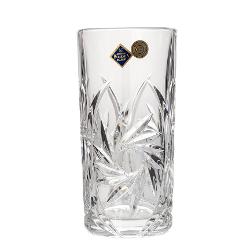 Set 6 pahare din cristal pentru apa  longdrink model Pinwhell 370 ml Cristal BohemiaAmbalare in cutie de cadou de culoare clasica Bohemia