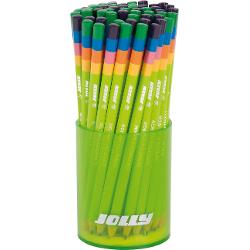 Creion cu mina cu 4 culoricreeaza un efect de curcubeu