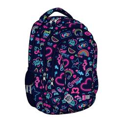 Ghiozdan bp26 3 compartimente st right neon mj101262