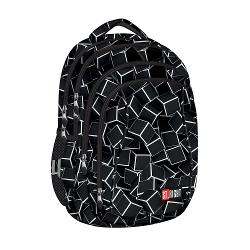 Ghiozdan bp04 4 compartimente st right 3d cubes mj101242