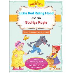 Little Red Riding Hood - Scufita Rosie. Povesti bilingve