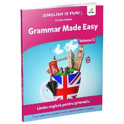 Grammar Made Easy este o lucrare în dou&259; volume dedicat&259; elevilor de gimnaziu care î&537;i doresc s&259; aprofundeze gramatica limbii engleze Fiecare subiect este explicat clar &537;i succint cu exemple Verificarea însu&537;irii cuno&537;tin&539;elor se face prin exerci&539;ii diverse iar la finalul fiec&259;rui capitol exist&259; o sec&539;iune recapitulativ&259; La sfâr&537;itul c&259;r&539;ii ve&539;i g&259;si 