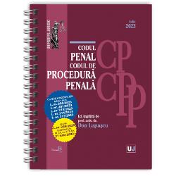 Codul penal si codul de procedura penala (editie spiralata) iulie 2023